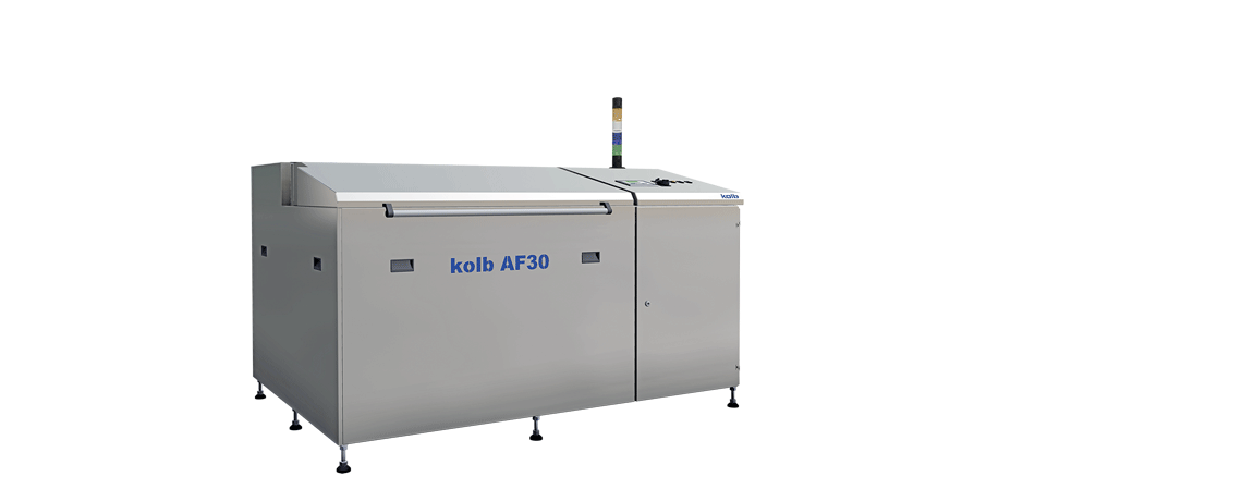 kolb AF30P, автоматическая система отмывки, системы струйной отмывки,  очистка деталей, система AirFlow